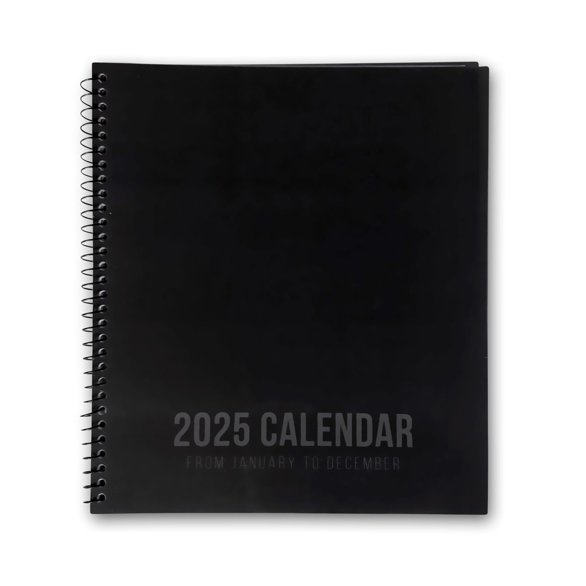 2025 ANNUAL CALENDAR BUNDLE! 3 PACK, One each of Black, White, and Purple