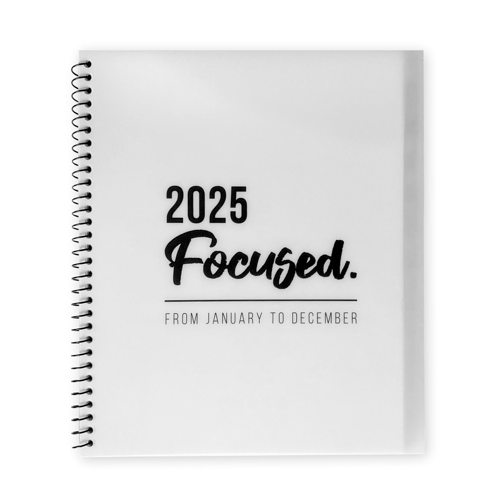 2025 ANNUAL CALENDAR BUNDLE! 3 PACK, One each of Black, White, and Purple