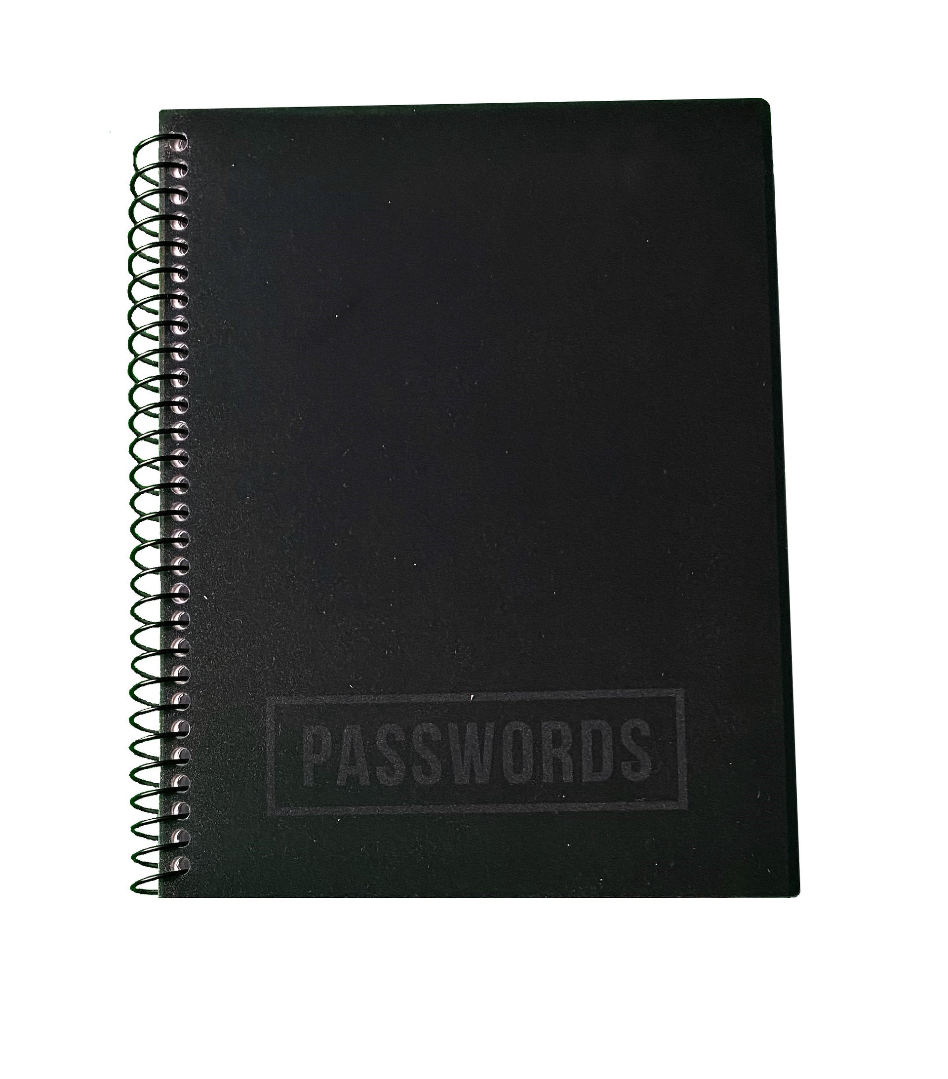RE-FOCUS THE CREATIVE OFFICE, Small/Mini Password Book, Alphabetical Tabs, Spiral Binding