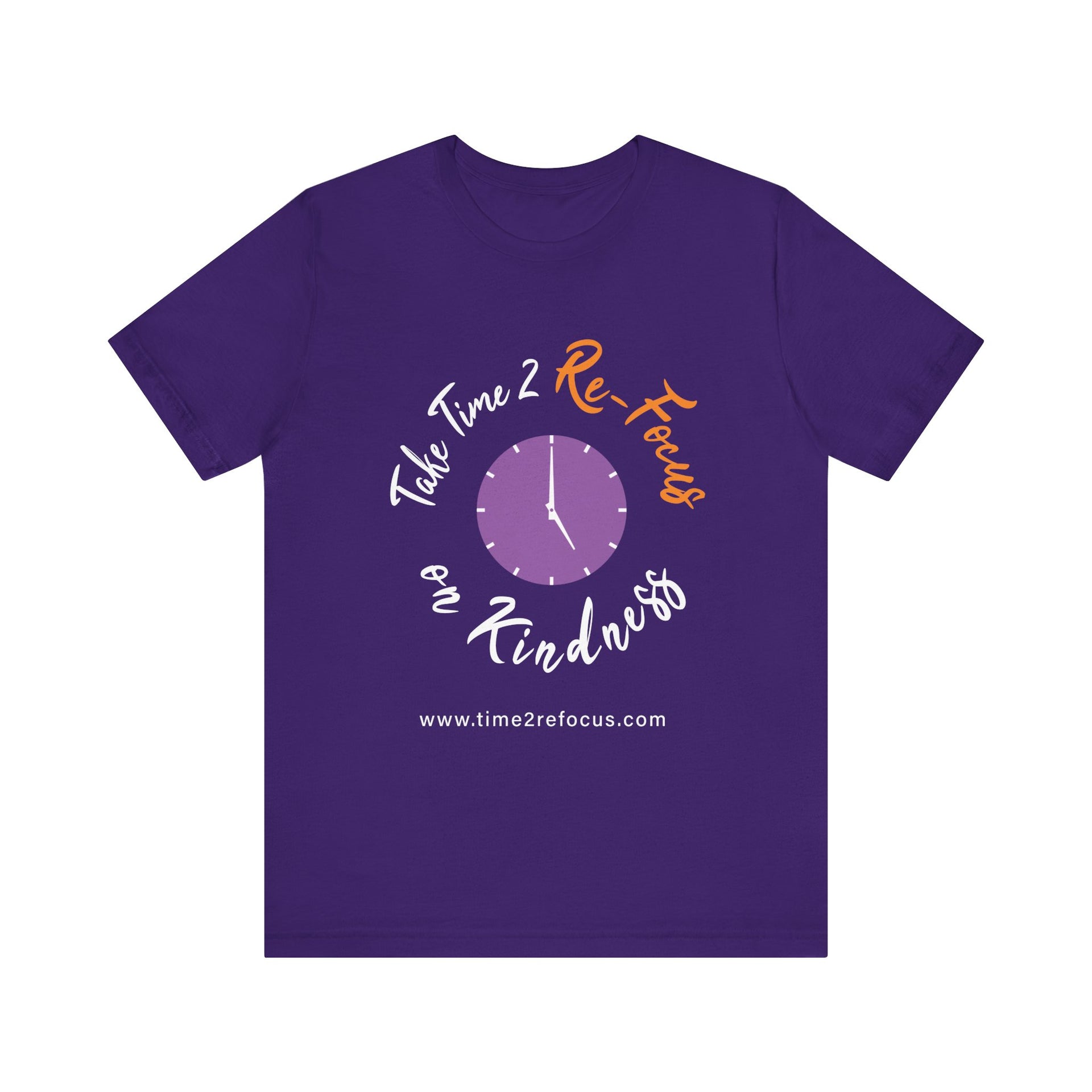 RE-FOCUS on Kindness Clock T-Shirt