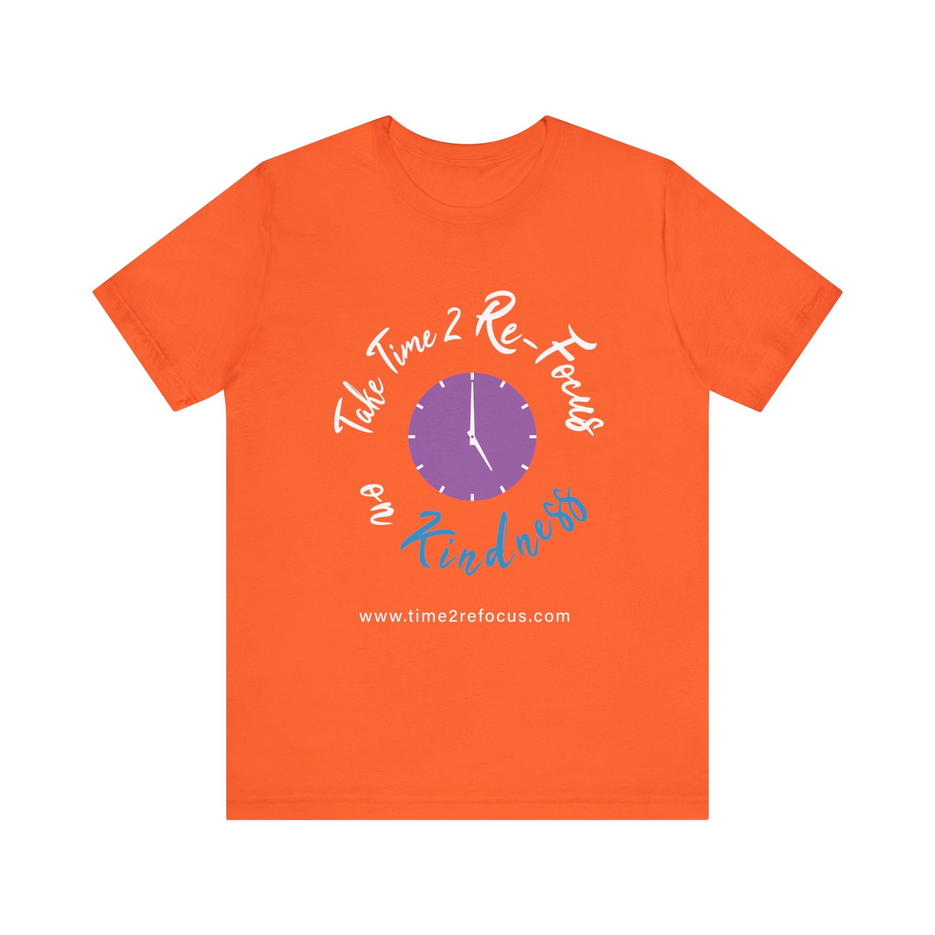 RE-FOCUS on Kindness Clock T-Shirt