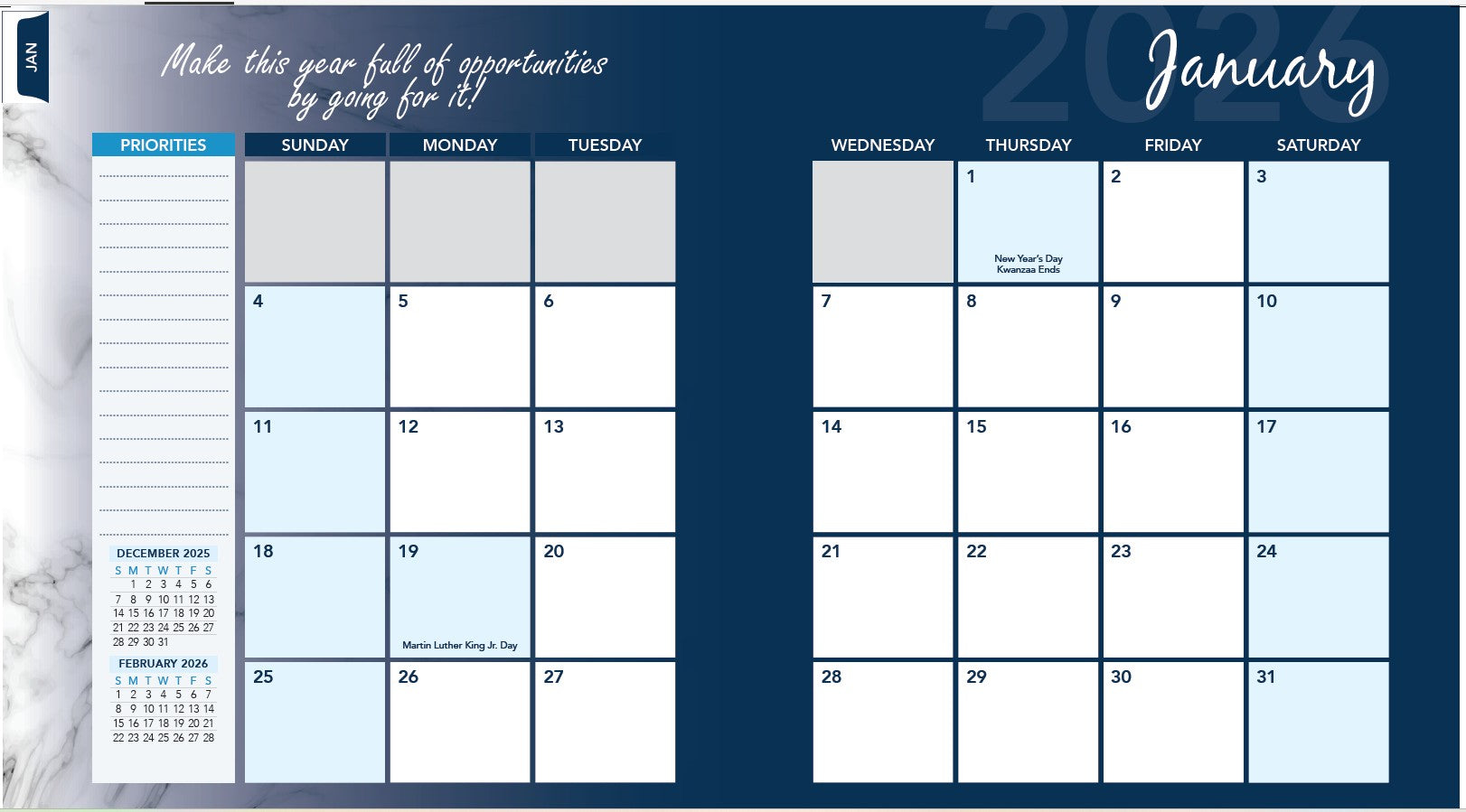 PRE ORDER Now! 2026 Annual Calendars – Stay Organized and Boost Productivity