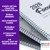2026 ANNUAL CALENDAR BUNDLE!  - 3 pack:  One each of Black, White, and Purple
