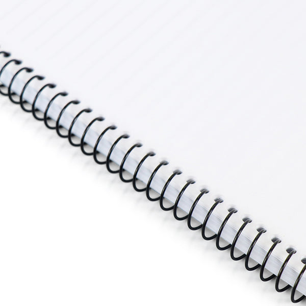 SPIRAL NOTEBOOKS - RE-FOCUS ON THE GO BUSINESS NOTEBOOKS! IN BLACK OR WHITE