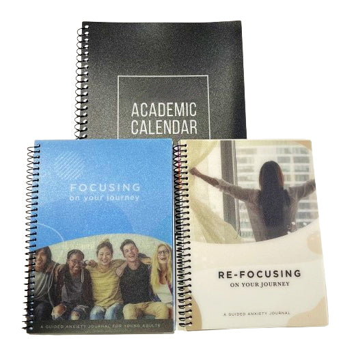 Mid-Year School Special Bundle: Academic Calendar & Guided Anxiety Journals (For Student & Parent)