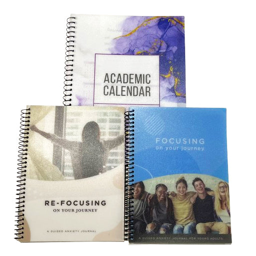 Mid-Year School Special Bundle: Academic Calendar & Guided Anxiety Journals (For Student & Parent)