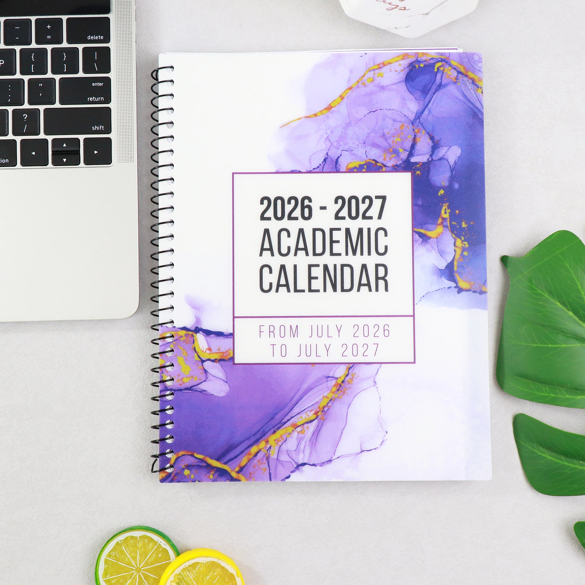 PRE-ORDER!  Academic Calendar Bundle, 3 Pack, One each of Black, White & Purple