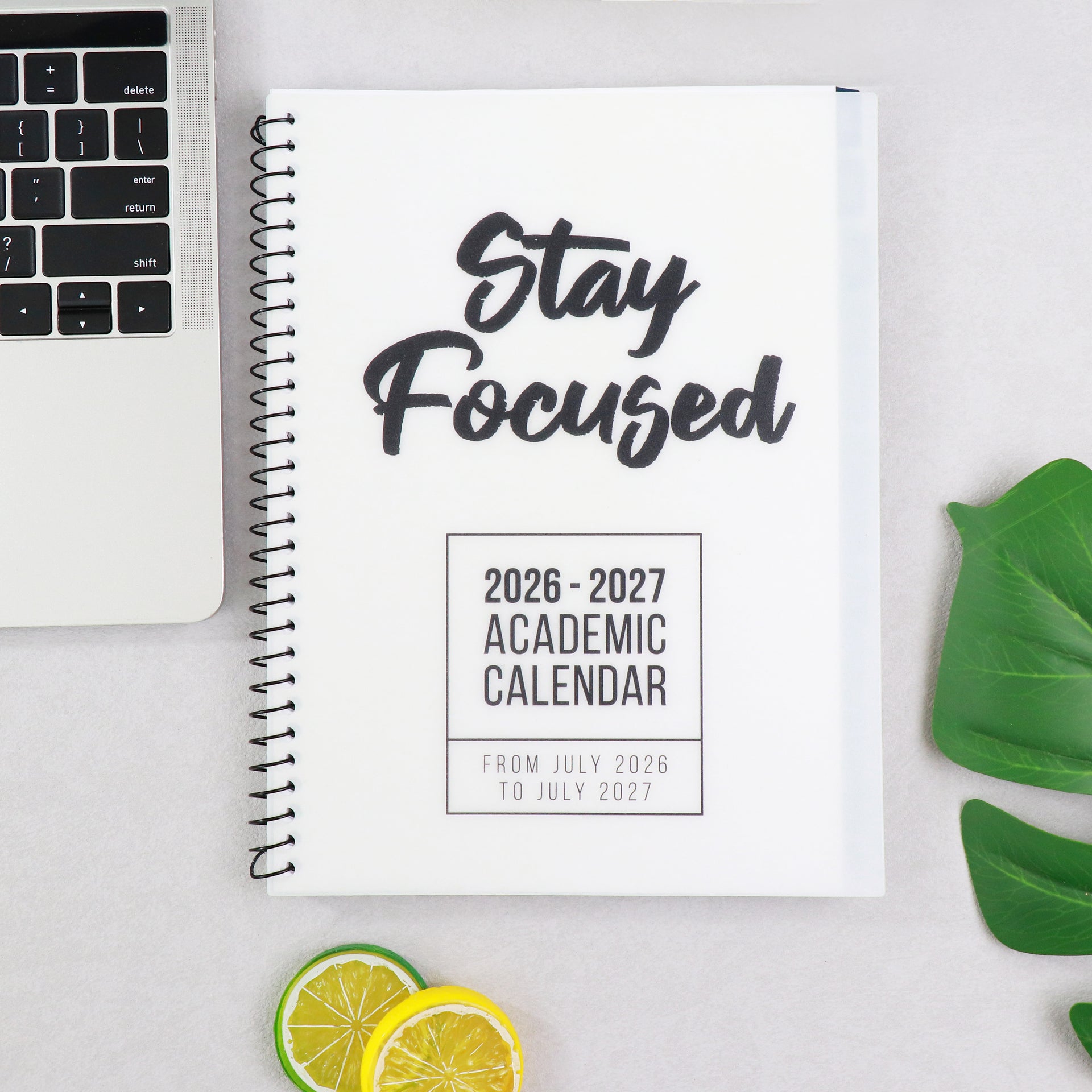 PRE-ORDER!  Academic Calendar Bundle, 3 Pack, One each of Black, White & Purple