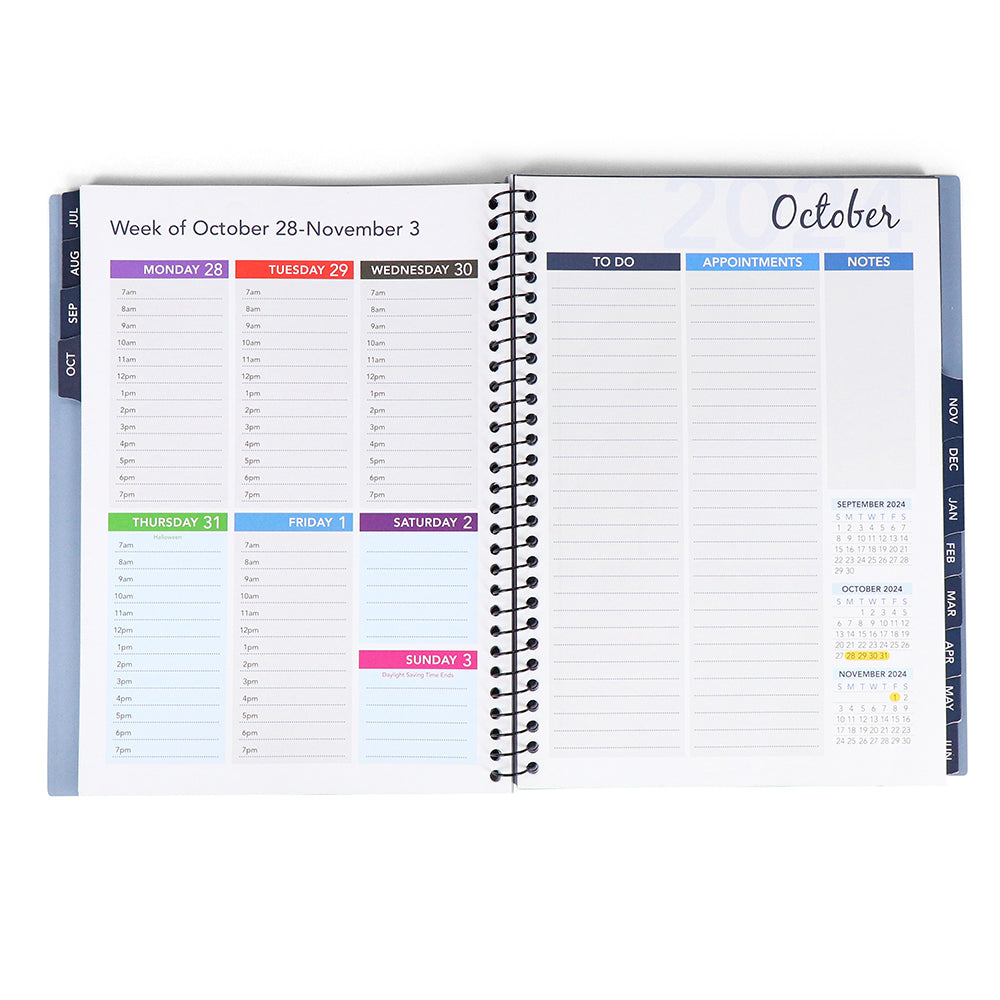 PRE-ORDER!  Academic Calendar Bundle, 3 Pack, One each of Black, White & Purple