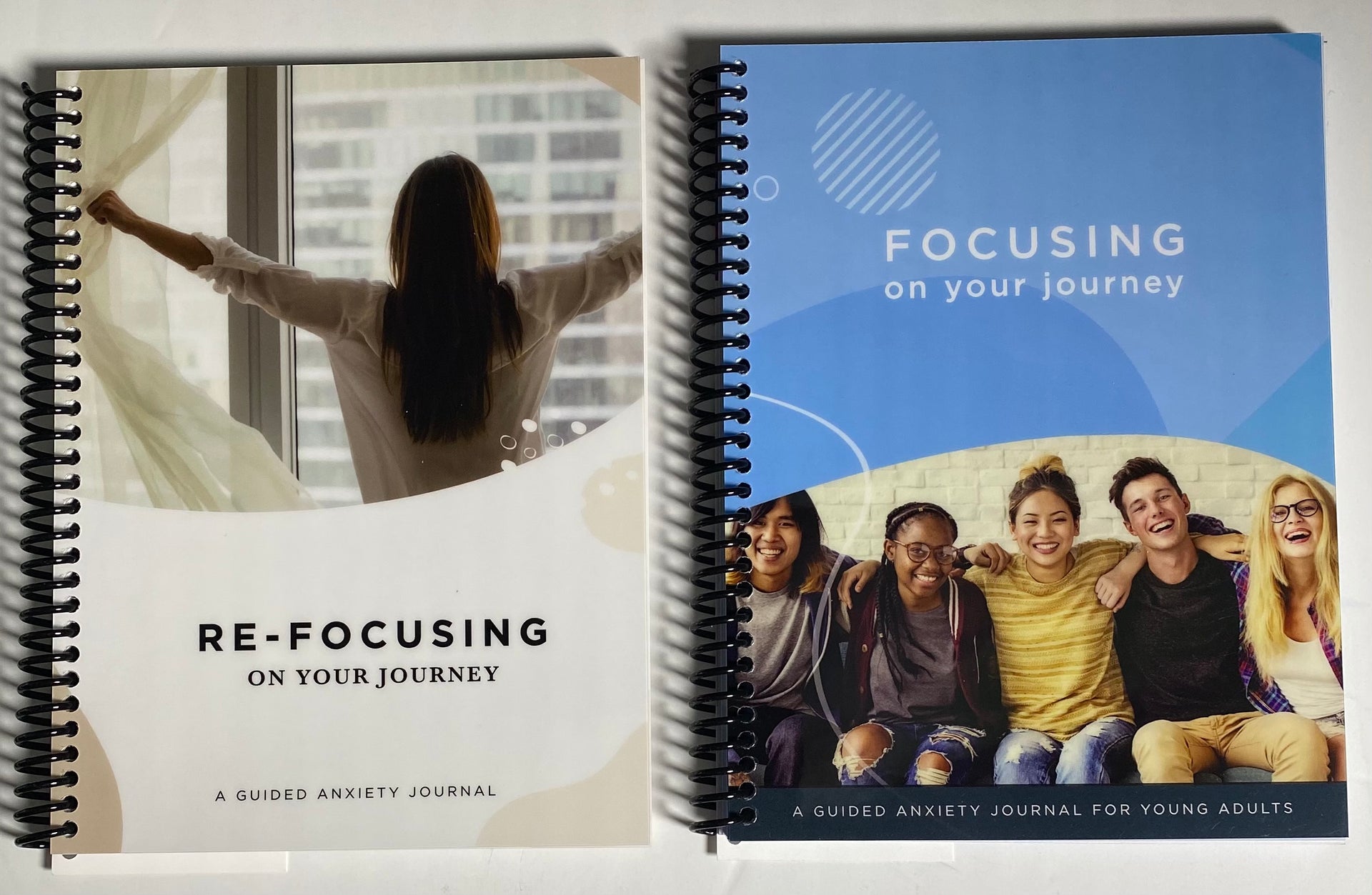 RE-FOCUS THE CREATIVE OFFICE, Focusing on your Journey: A Guided Anxiety Journal for Young Adults
