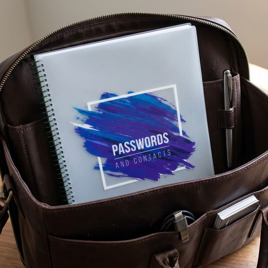Large Password Books - 4.9 rating with 6,900 reviews!