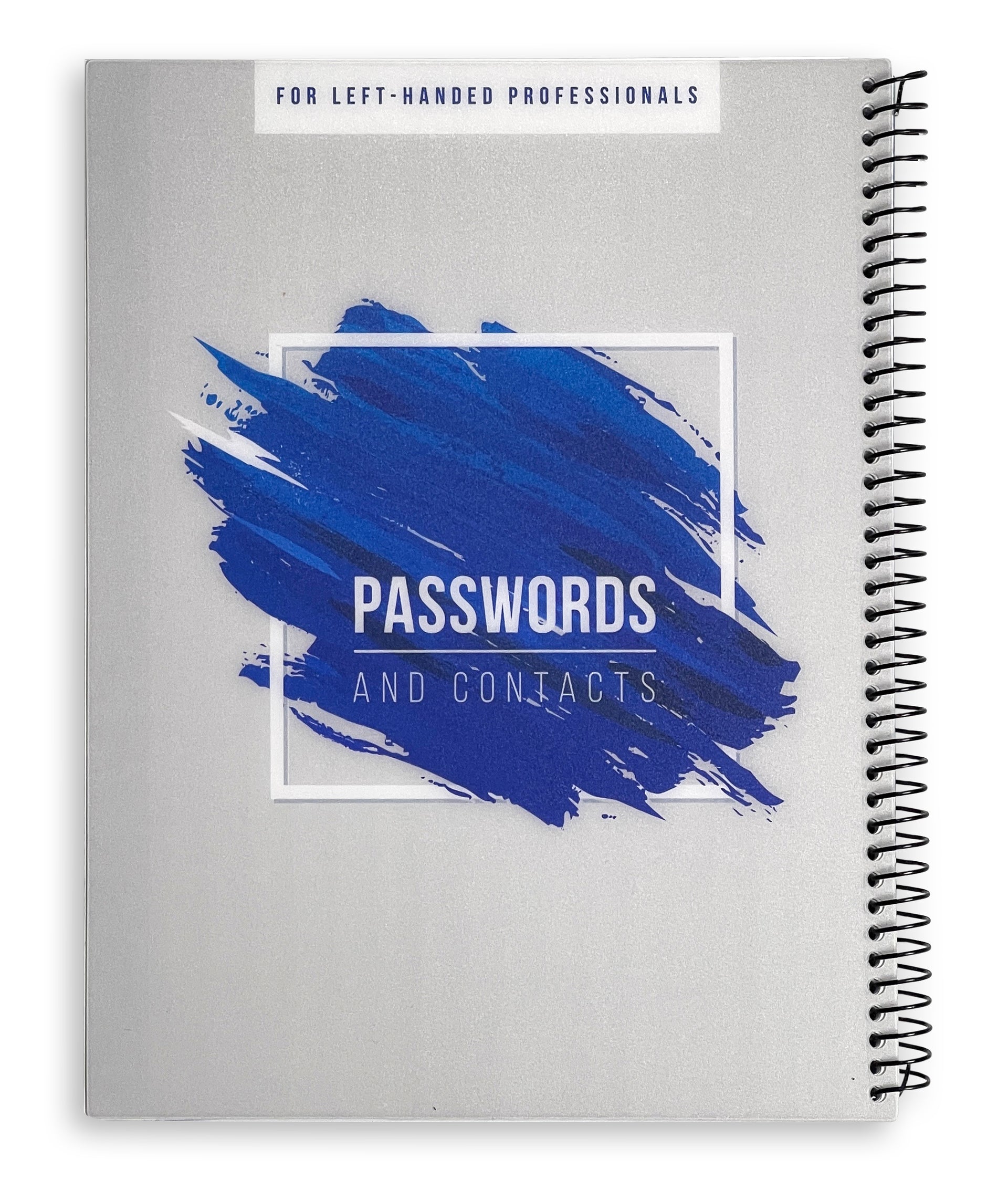 RE-FOCUS THE CREATIVE OFFICE, Small/Mini Password Book, Alphabetical Tabs, Spiral Binding