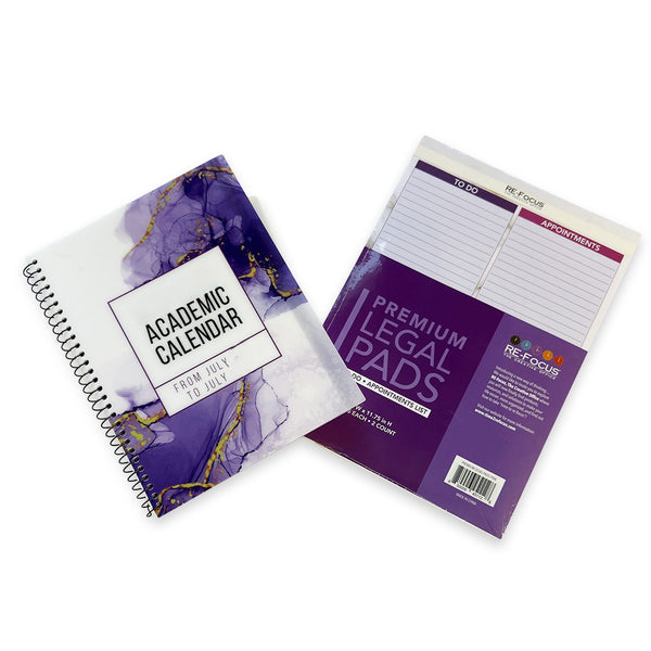 PRE-ORDER! 2026-2027 Academic Calendar & To-Do List Legal Pad Bundle
