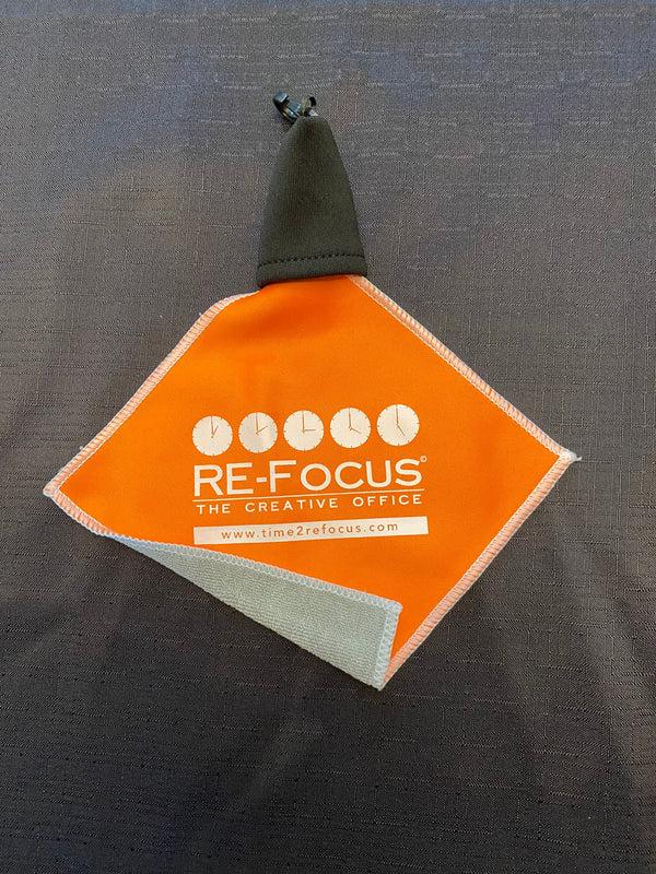 Microfiber Cleaning Cloth Key Chain