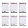 RE-FOCUS THE CREATIVE OFFICE, Professional To do and Appointment list pad, Legal size, 6 Pack, 30 sheets each