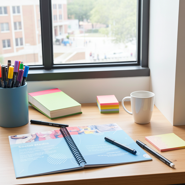 RE-FOCUS THE CREATIVE OFFICE, Focusing on your Journey: A Guided Anxiety Journal for Young Adults