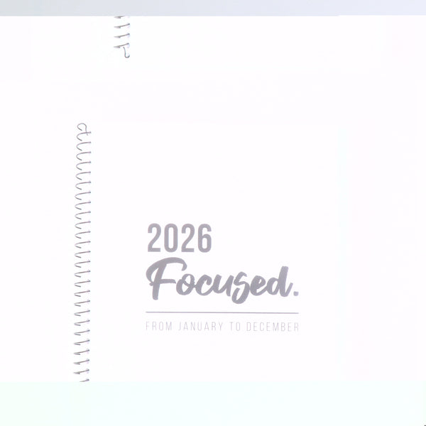 PRE-ORDER Now! 2026 ANNUAL CALENDAR BUNDLE!  3 PACK, One each of Black, White, and Purple