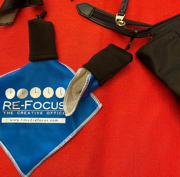 Microfiber Cleaning Cloth Key Chain